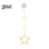 Battery Operated Hanging Lamps Star Moon Window Light Warm LED String Lights Home Gathering Atmosphere Lighting Decorative Lamp for Holiday
