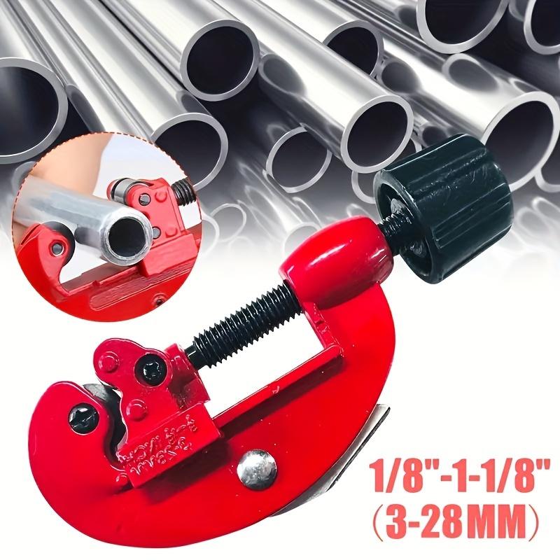 1 Stück Rohrabschneider aus Kohlenstoffstahl, 1/8" bis 1-1/8" Edelstahl Aluminium Kupfer Rohrschneider