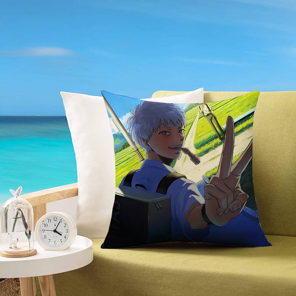 TThe Summer HHikaru Died Customizable Square Pillowcases Stylish And Soft Perfect For Beds Cars And Sofas