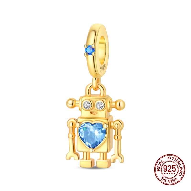 Original Charms Copper Summer Coconut Grove Holiday Charm Fits 3Mm Original Bracelet For Women Diy Jewelry Gifts New In