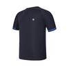 FILA Tennis Series Casual Solid Color Round Neck Short Sleeve T-Shirt Men Tops Royal-Blue A11M423114FNV