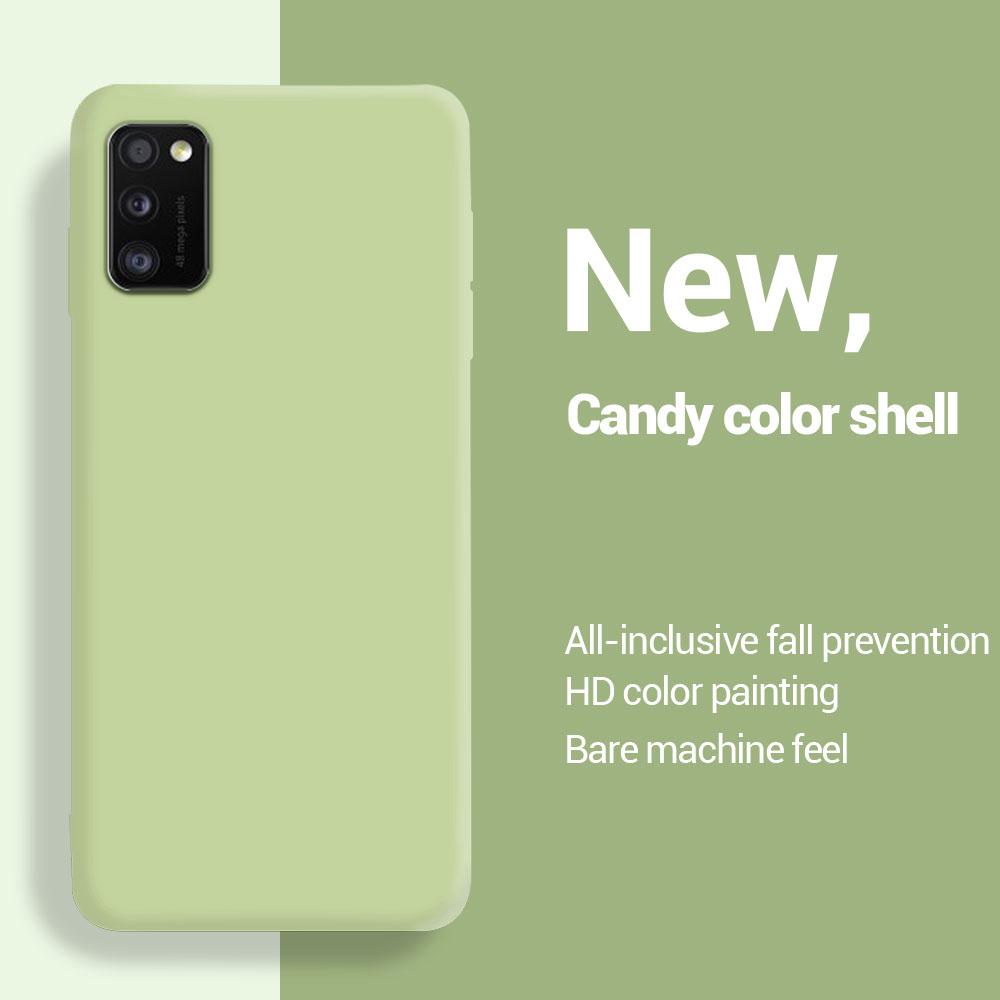 Silikonový obal na telefon pro Samsung Galaxy A31 A41 A51 A71 A11 A21S A12 A22 A32 A42 A52 A52s 5G A30S A50 A70 Zadní kryt Fundas