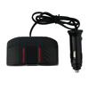 Accessory Car Charger Splitter Black DC12V-24V Dual USB New Power Adapter Practical Quality Replacement 12V Outlet 2 Way