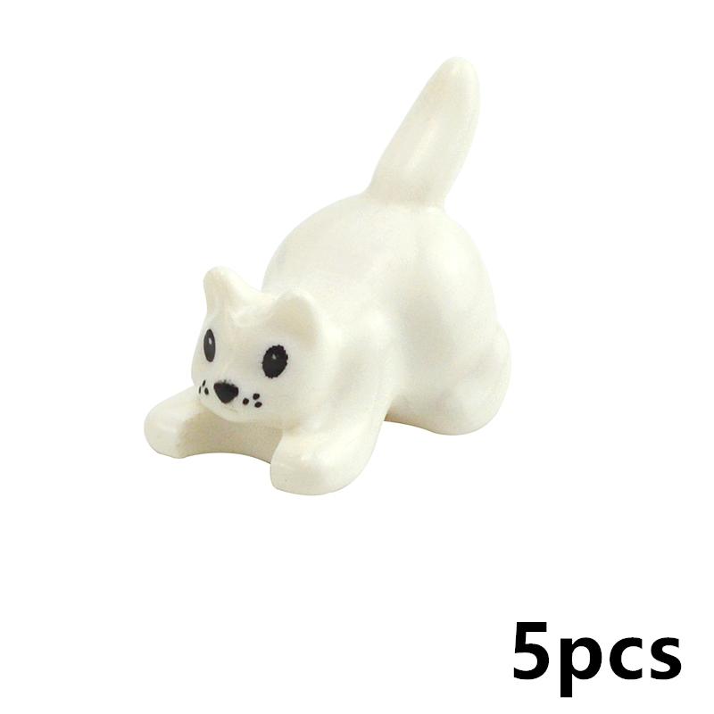 MOC City Animal Brick Building Blocks Creative Pet Zoo Dog Duck Tortoise Penguin Cat Pig Eggs Bird Rabbit DIY Model Toys For Kid