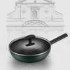 BBQ Frying Pan Durable Non Stick Omelette Pancake Pan Suitable for Kitchen Dishes Omelet Induction Cooker Pan Handle