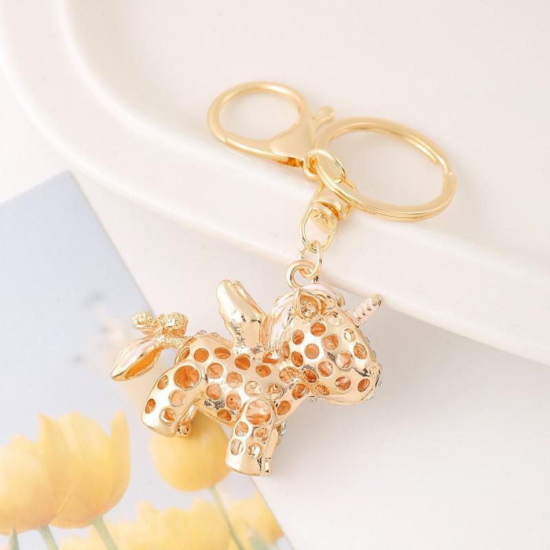 1 sztuka Zwierzę Koń Brelok Uchwyt Wisiorek Śliczny Zodiakalny Koń Breloczek Dekoracja DIY Kreatywny Mały Prezent