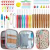 Ergonomic Crochet Hooks, Crochet Hooks Set, Colorful Crochet Kit for Crochet Beginners