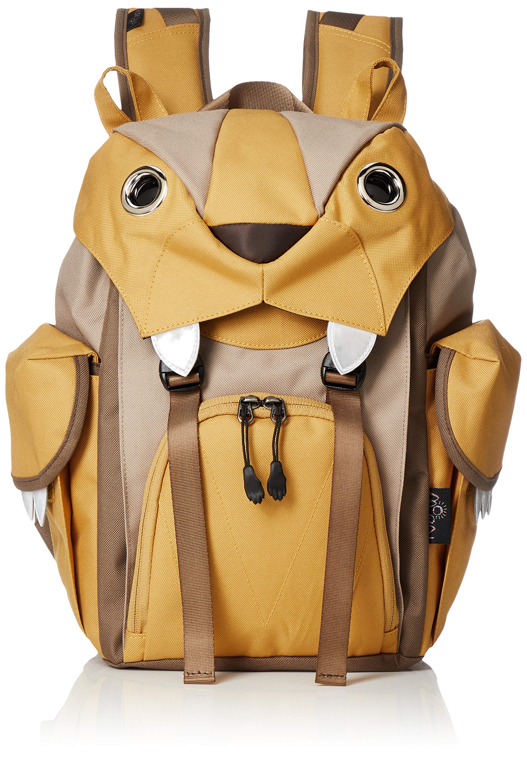 

MORN CREATIONS Big Cat Backpack M Size Mustard гірчичний