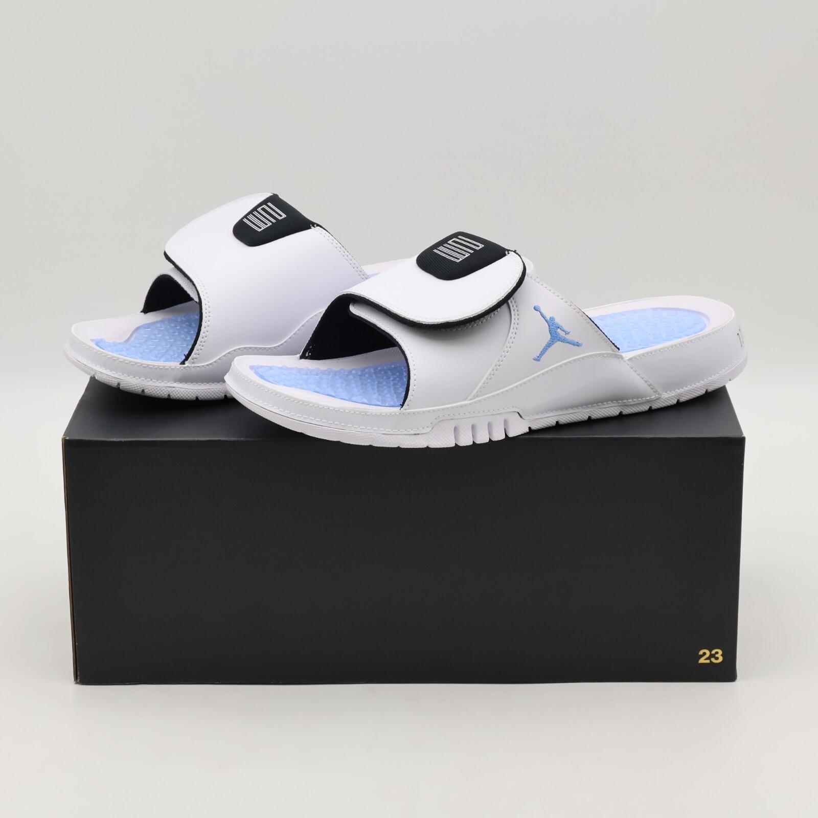 FN2452-104 Nike Jordan Hydro 11 Белый Черный Легендарный Синий (Мужской) 10