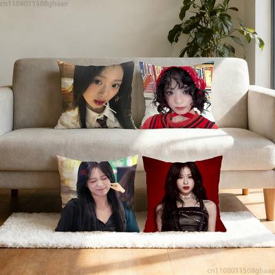 Cute Singer AAhyeon Pillowcase Casual Style Decoration Suitable for Home Decoration Excluding Pillow Core