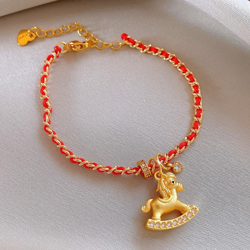 Französisches Zirkonia-Zuckerwürfel-Armband - Elegantes Light-Luxury-Armband für frische, einfache Mode