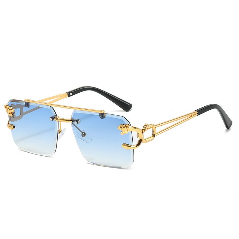JYL TS Sunglasses UV Protection Leopard Frameless Driving/1228