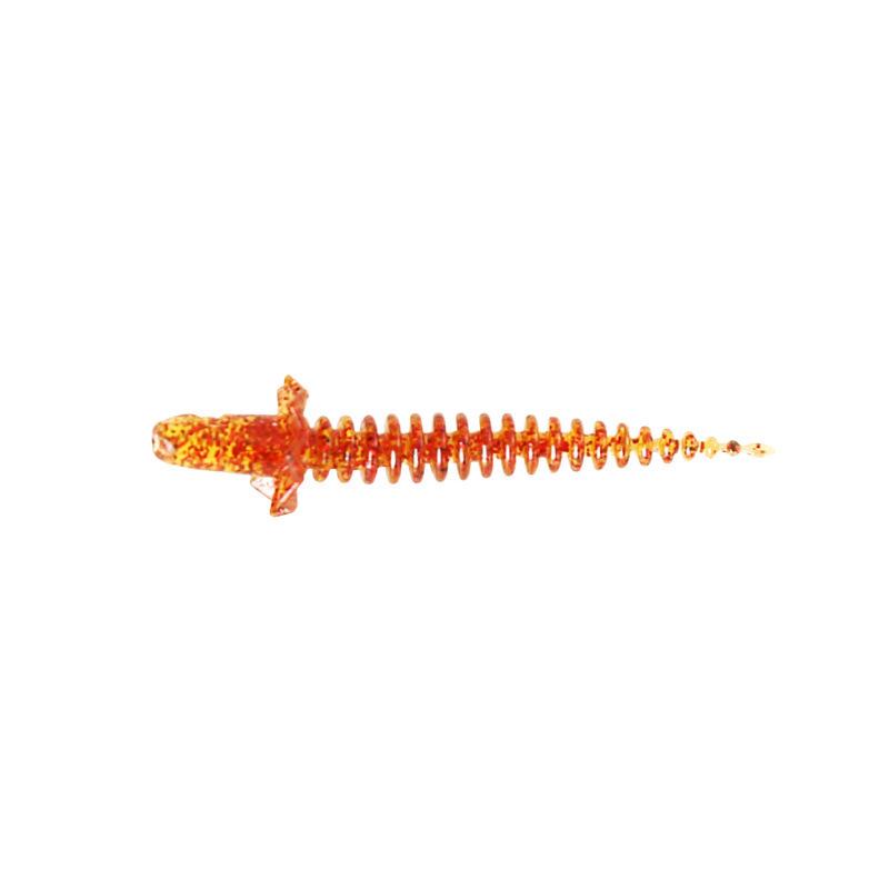 Samba Ribbed Needle Tail Floating Stick Bait: Black Pit Fishing Lure for Mandarin Fish & Asp - Soft Texas Rig Special.