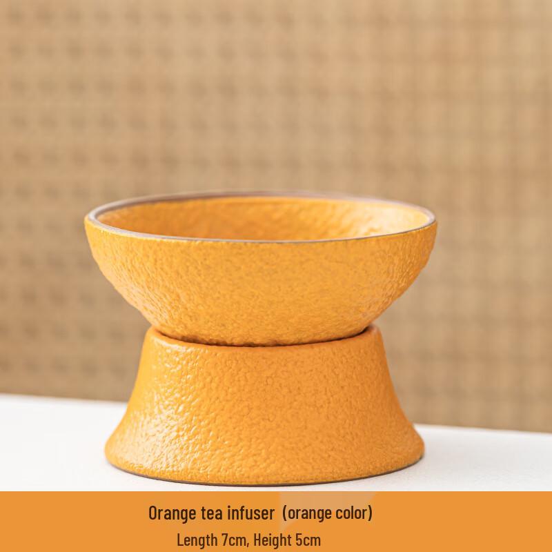 Lucky Orange Ceramic Tea Strainer Standard