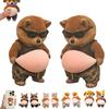 Hund Aufkleber 3D [Neues Modell 2025] Weicher Bauch Squishy Aufkleber