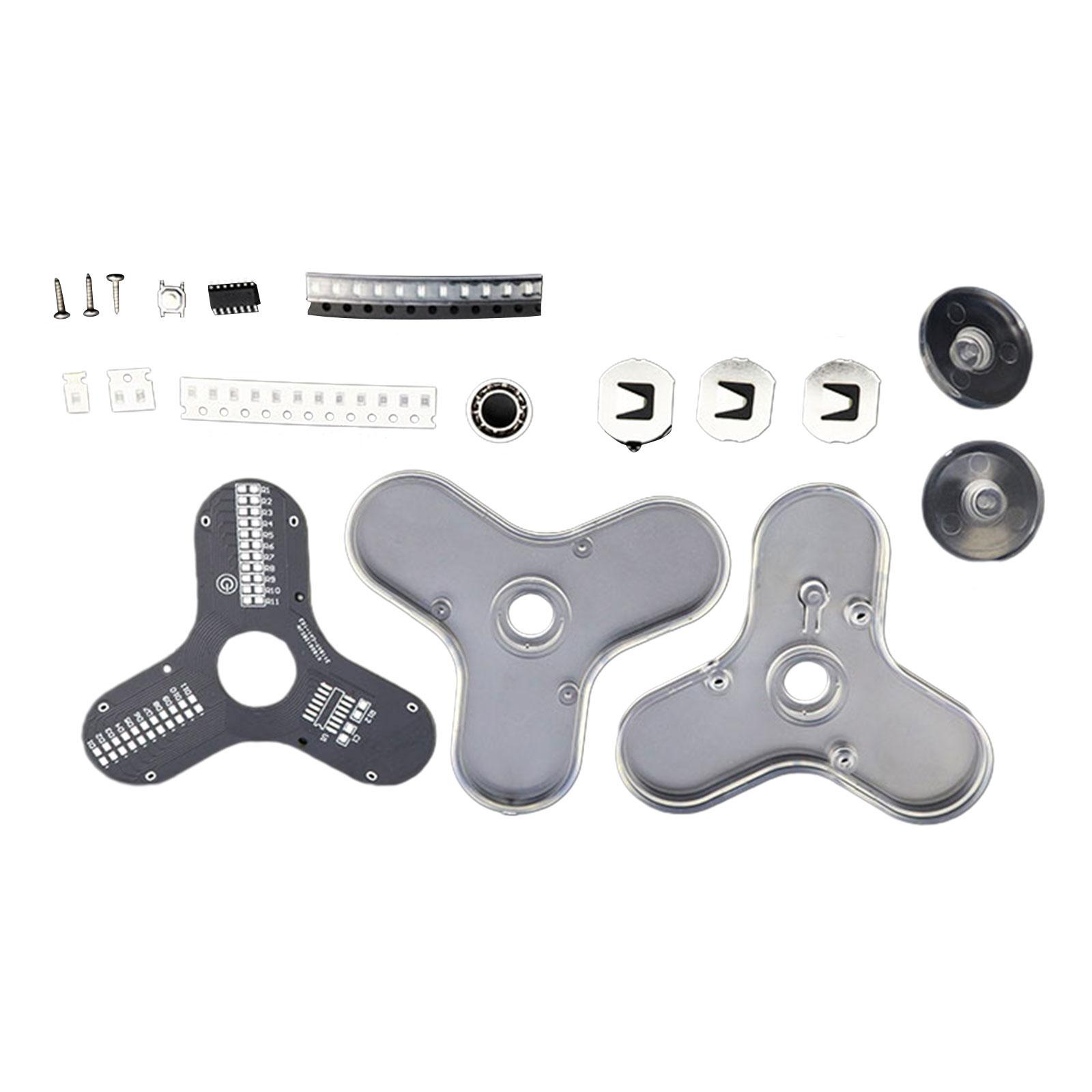 

Пальцевый гироскоп, наборы для практики пайки, спиннеры, наборы «сделай сам», светодиодный вращающийся гироскоп, «сделай сам», паяльный проект, наборы электроники