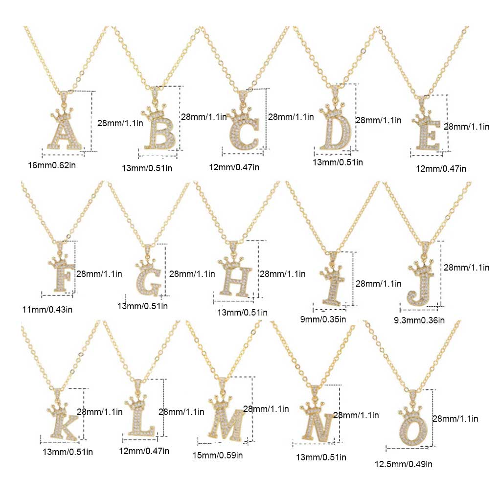 Women Letter Necklace Neck Decoration Dressing Ornament Hanging Decor Alphabet Pendant Birthday Gift Ladies Jewelry Pendants