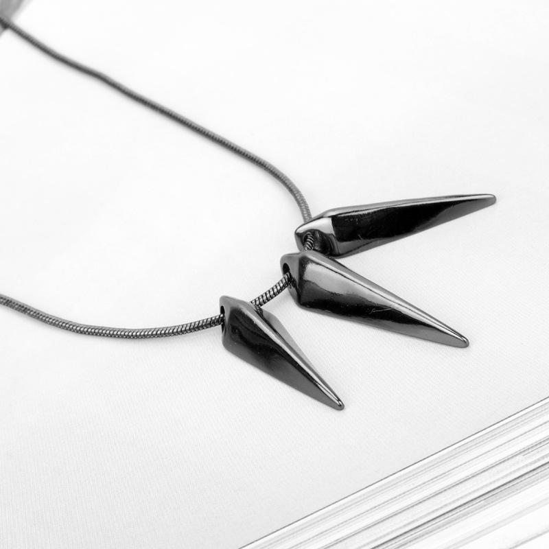 Аниме SHAMAN KING Yoh Asakura Косплей Ожерелье Унисекс Сплав Колье Панк Хип-поп Шило — фото 4