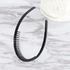 1/2 Pcs Clothing Black plastic Men Hair Clip Sports Hairband Soccer Headband Toothed