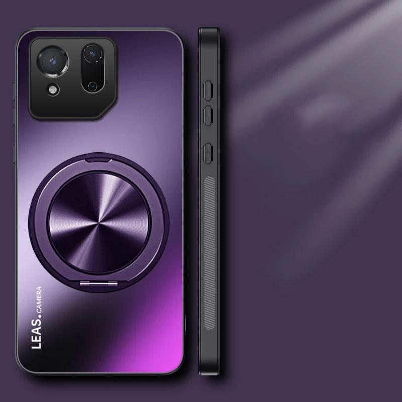 Magnetické pouzdro pro Asus Rog Phone 9 Pro Phone 8Pro Rog 7 6 Pro Matný nárazuvzdorný nárazník Stojan Tvrdý kryt pro ROG Phone 9Pro 7Pro