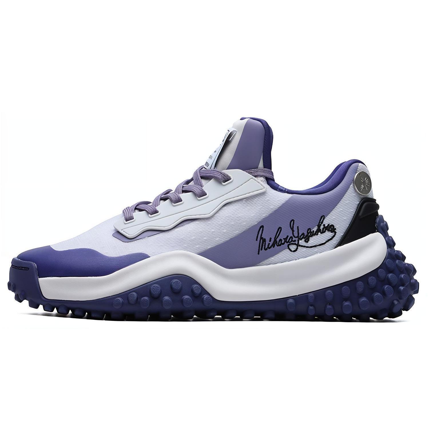 

MIHARA YASUHIRO x FILA FM9 Текстиль, ТПУ Низкие повседневные кроссовки Женские Светло-сиреневые F12W124138FPP 36.5