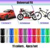 4Pcs/Set Tire Stem Valve Caps Aluminium Car Dustproof Caps Tire Wheel Stem Air Valve Caps  Tapones Para Llantas Accesorios Para