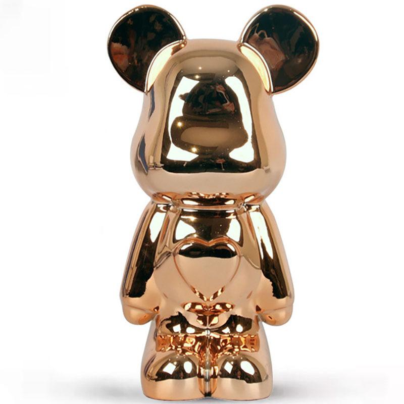 

Творческие Ins Ветер Прозрачный Жестокий Медведь Скульптура Кукла Украшения Ручной Работы Главная Гостиная Украшения Поделки Статуя Подарок Height about 28cm