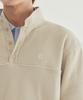 COVERNAT Warm-On Fleece Half-Zip Sweatshirt Gray