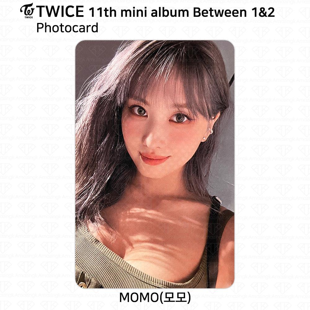 Twice 11th Mini Album Between 1&2 Momo Photocard Postcard Polaroid POB Sticker