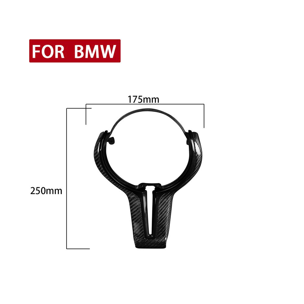 For BMW F87 F80 F82 F10 F12 F06 M2 M3 M4 M5 M6 Carbon Fiber Steering Wheel Trim