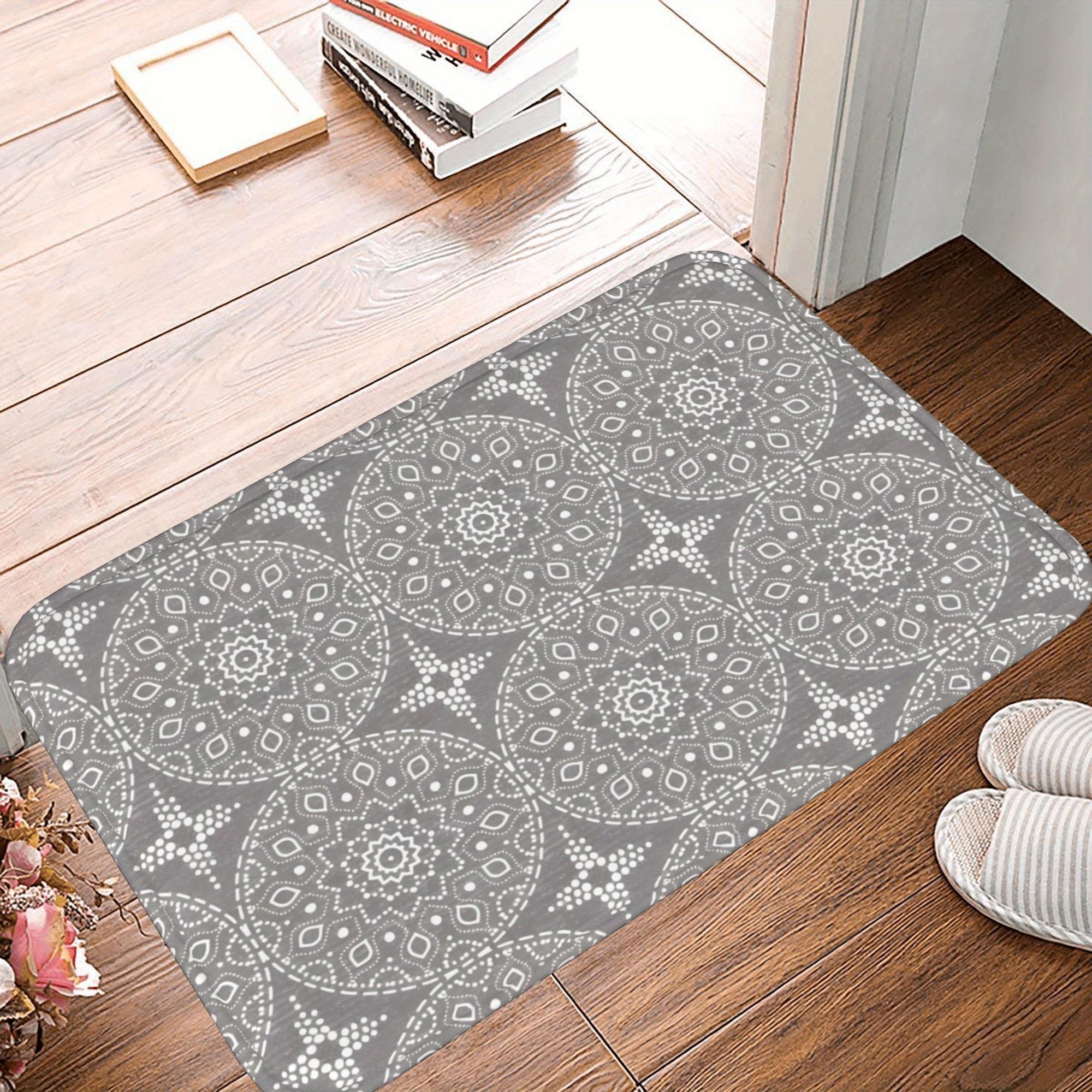 

1PC Multidolor stropes Kitchen Rug Non-Slip Door Mat Pop design Bathroom Rug Bath Mat Carpet for Home Sink Laundry Decoreeree 40cm x 60cm