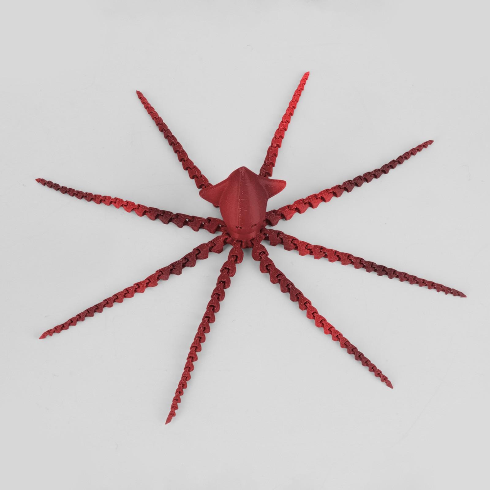 3D-печать каракатицы 3D-печать шарнирная игрушка каракатицы игрушка для взрослых и детей — фото 5