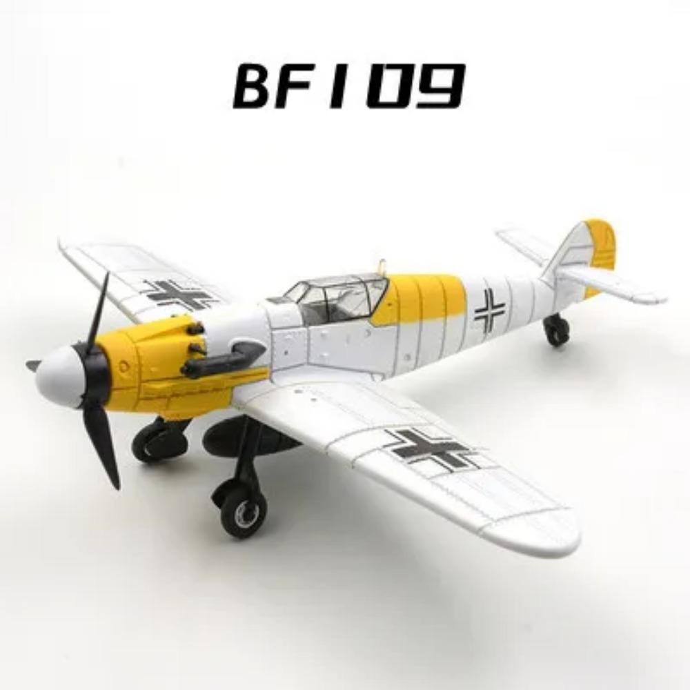 

4D 1/48 WW II Fighter BF-109 Spitfire F4U Hurricane P-51 Assembly Puzzle Model Military Airplane Toy