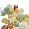 Gold Thread Jade Pumpkin Beads for DIY Jewelry Accessories