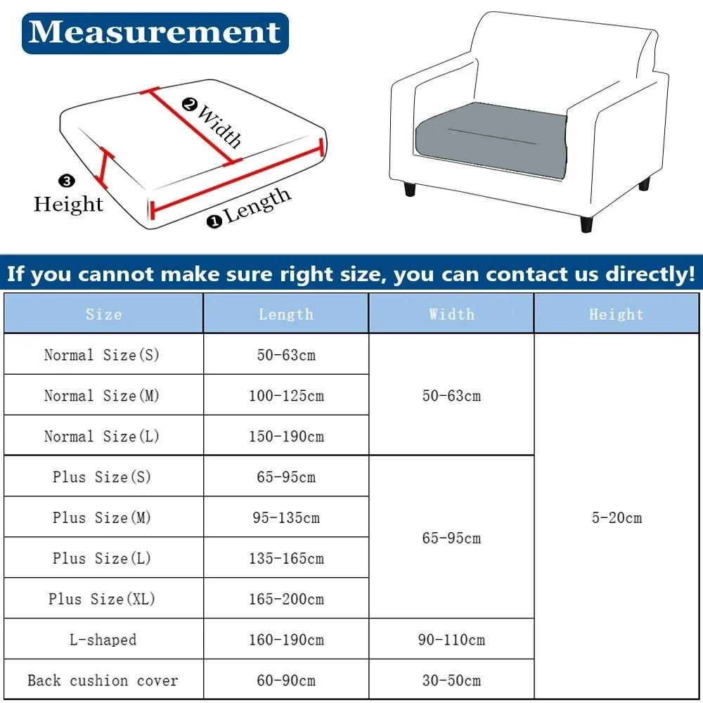 Jacquard Neuer Sofakissenbezug, einfarbig, elastischer Sitzbezug, abnehmbarer, dicker Sofaschutz, L-förmiger Sofabezug, Haustiere, Wohnzimmer, Zuhause