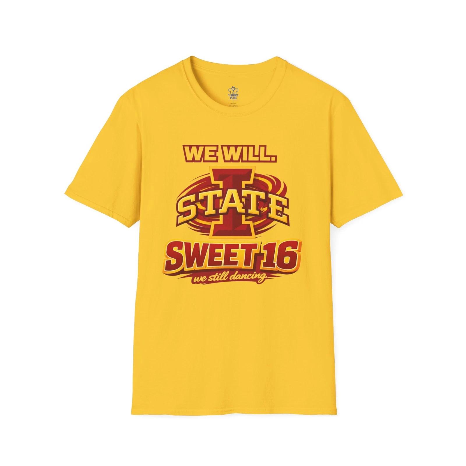 March Madness Sweet 16 Iowa State T shirt | College Basketball Fan Tee S