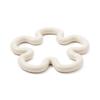 Francfranc Trivet Flower Medium Ivory
