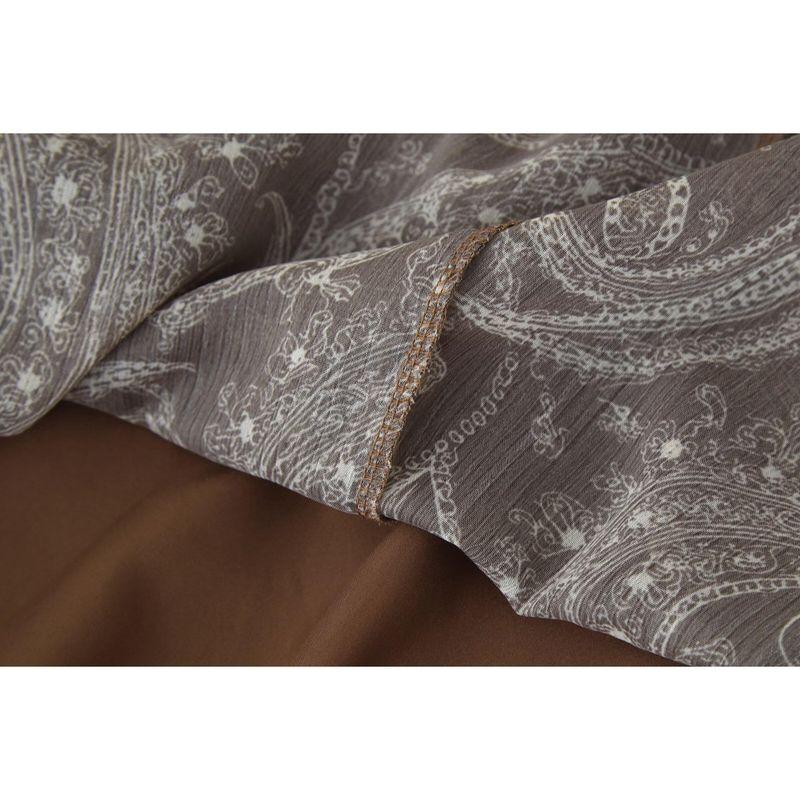 Kaslead New Women Clothes Western Style Fashion Simple and Versatile High Waist Print Slim Fit Skirt