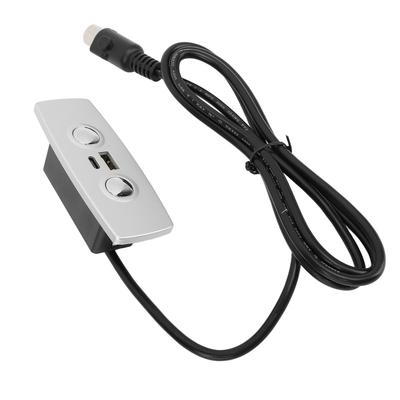 Výměna ovladače polohovacího křesla Ruční ovládání pohovky se 2 tlačítky USB typu C sklopného elektrického křesla