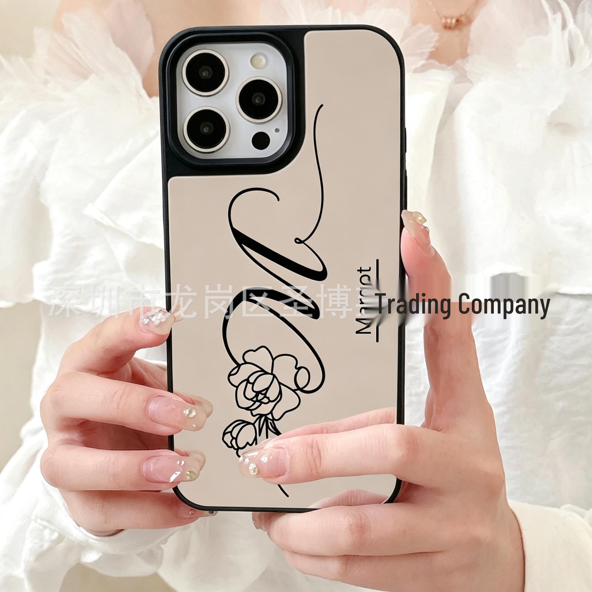 

Custom Signature Case for Apple 17PROMAX: Full Coverage, Drop-proof, Mirror Blade Design, Creative Protection for 14/15/16 Models. 13PROMAX