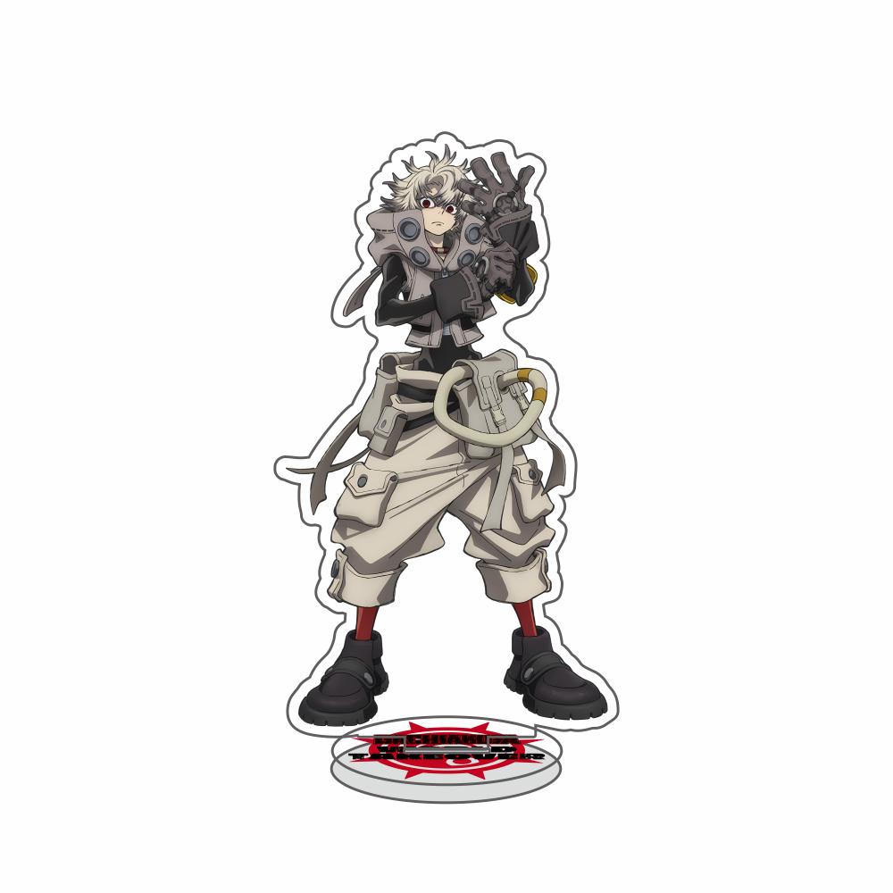 Anime FigureGachiakuta Acrylic Stand Model Plate Keychain Rudo Enjin Zanka Riyo Jabber Desk Decor Collection Cosplay Fans Gifts
