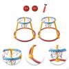 2x Floating Pool Basketball Hoops Summer Games Toys Play Fun Exercise Playing Gift with