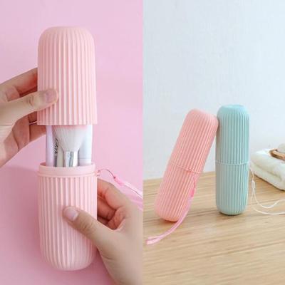 Portable Toothbrush Cup Bathroom Toothpaste Holder Storage Case Storage Cup