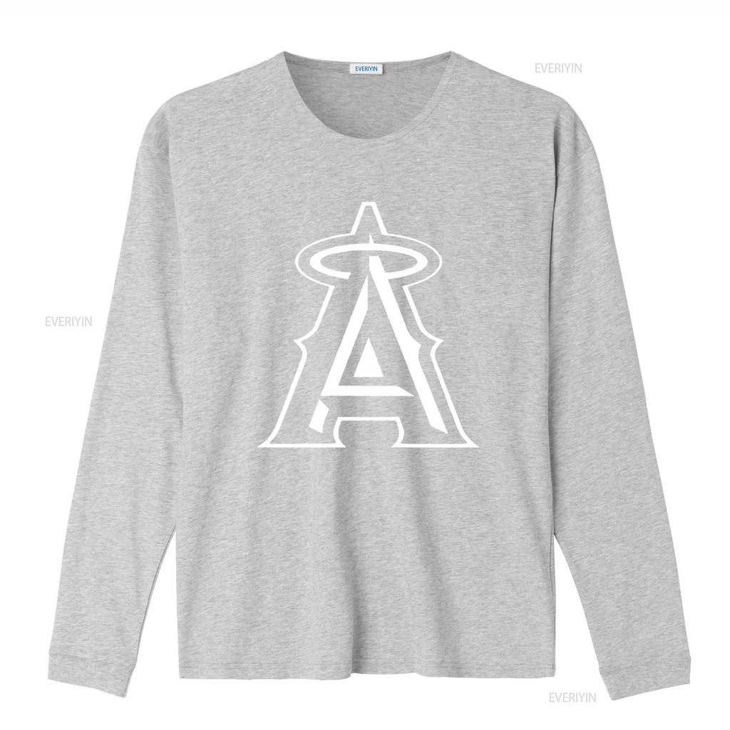 Angels Black Fan Baseball California Anaheim Champs All Cotton T Shirt For  Vintage Washed Comfortable Breathable Versatile