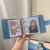 Korean Minimalist Denim Heart Photo Album A5 3-Hole Notebook Binder