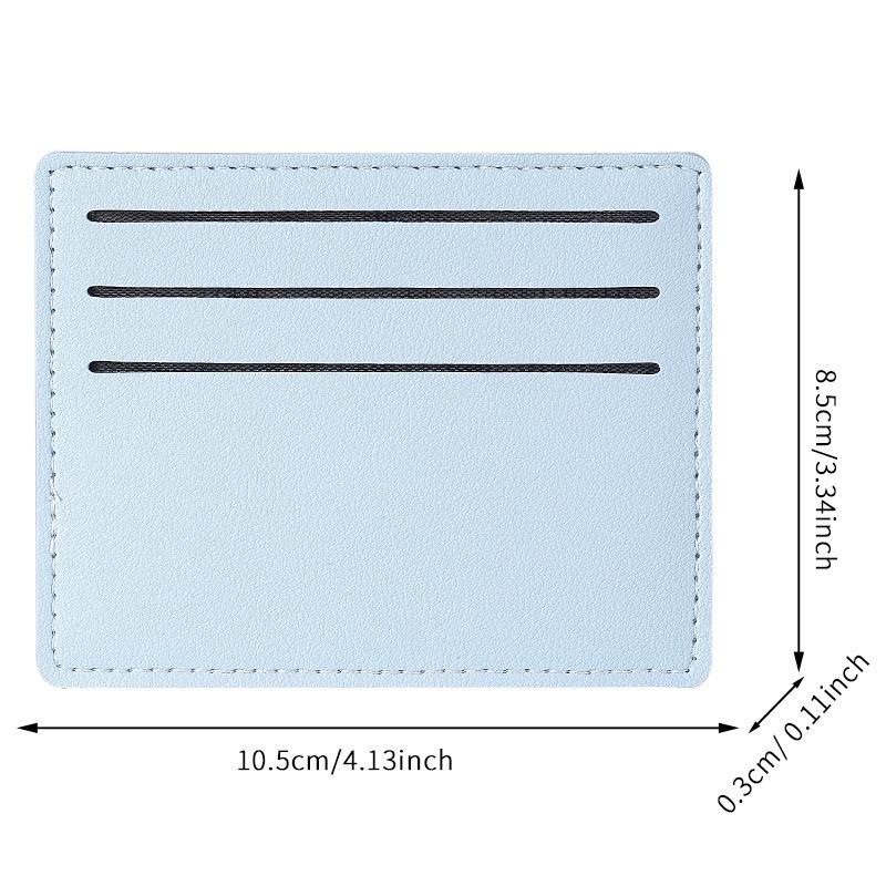 Ultra-Thin Compact Card Holder - Anti-Demagnetization, Portable and Unisex
