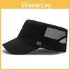 Breathable Summer Sun Hat For Men Adjustable Casual Flat Cap For Outdoor Activities