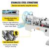 100–1000 ml pneumatische Flüssigkeitsfüllmaschine, zwei Düsen, Flaschenfüller für Flüssigkeit, Saftfüller für Flüssigkeit