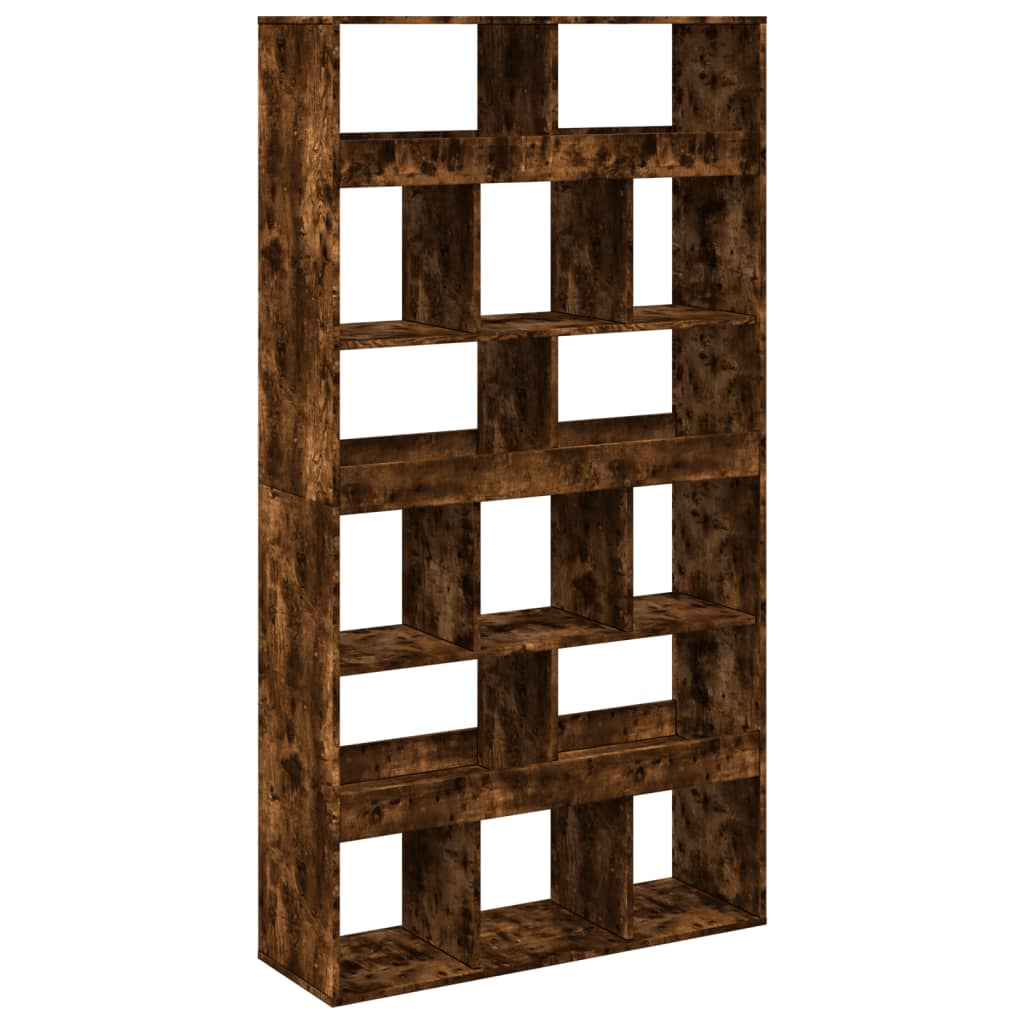 Bookshelf Smoked Oak 100 x 33 x 187.5 cm Engineered Wood