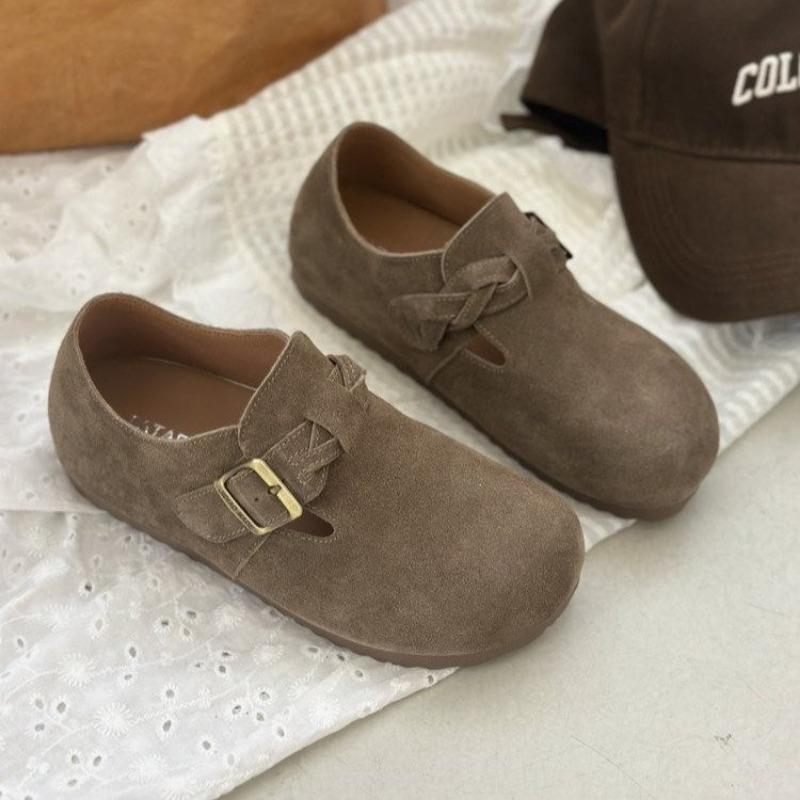 Fashion 2025 Summer Hot Sale Outdoor Women's Round Toe Flats Rome Buckle Soft Bottom Flats for Women Concise Daily Casual Shoes Zapatos